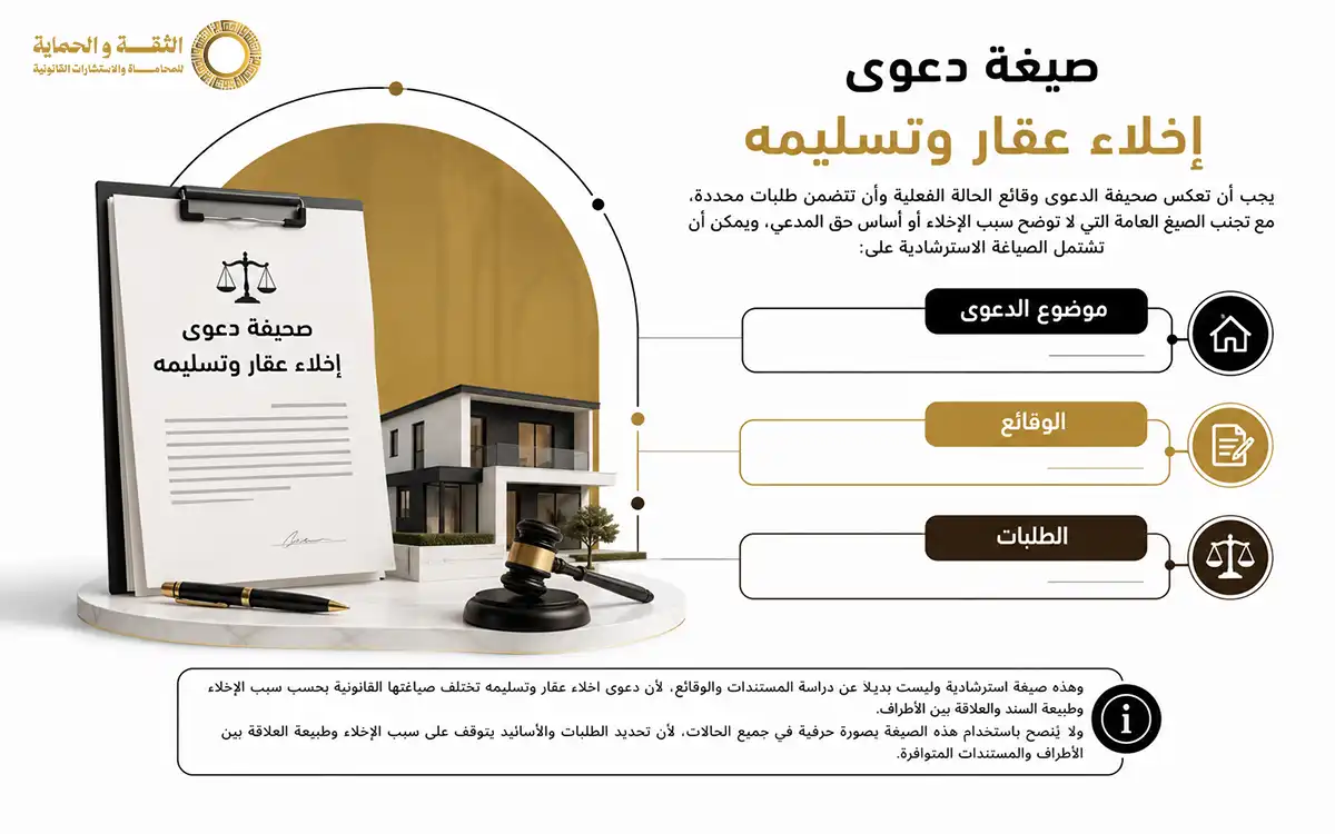 دعوى اخلاء عقار