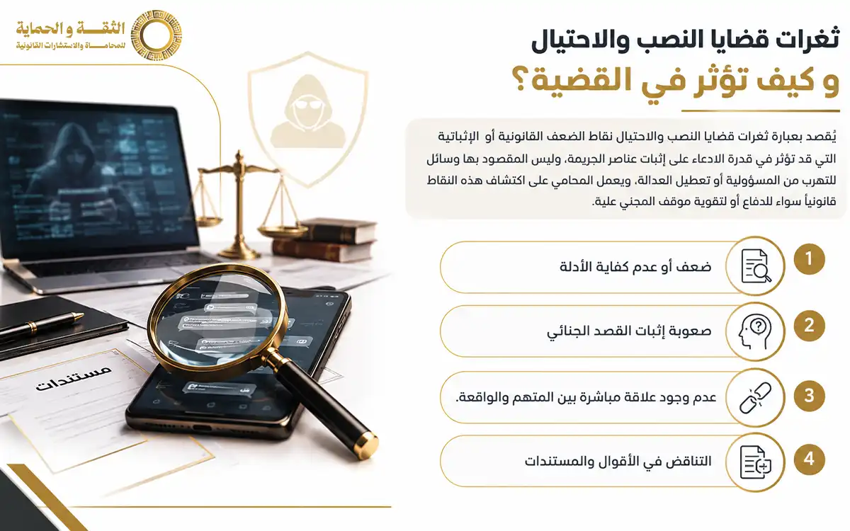 أفضل محامي نصب واحتيال