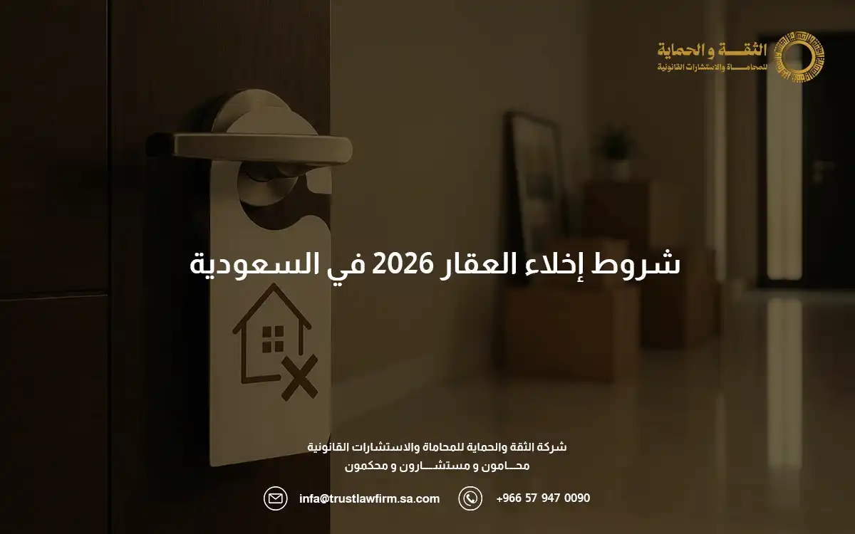 شروط إخلاء العقار شروط إخلاء العقار
