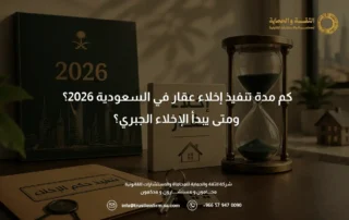 كم مدة تنفيذ حكم إخلاء عقار