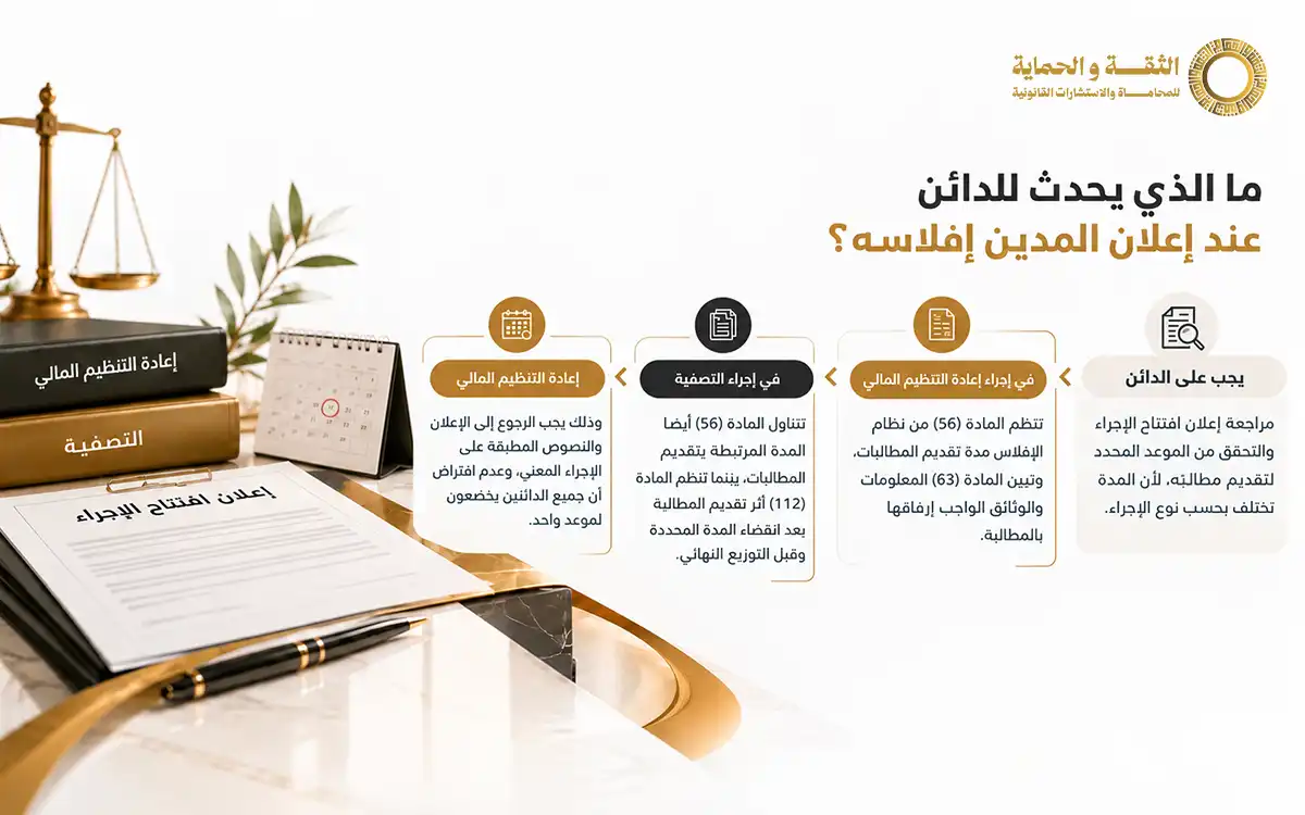 هل إعلان الإفلاس يسقط الديون في السعودية؟ 7 حقائق عن حقوق الدائنين والمدينين 5 هل إعلان الإفلاس يسقط الديون